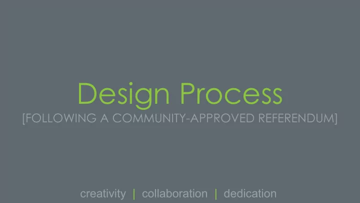 design process