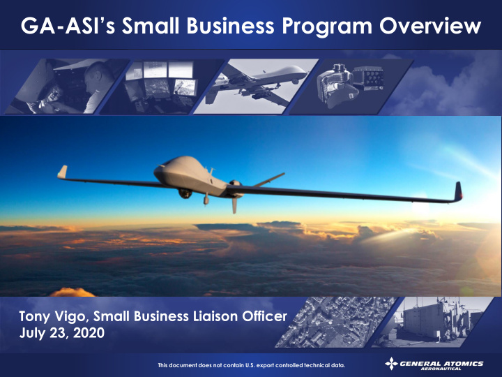 ga asi s small business program overview