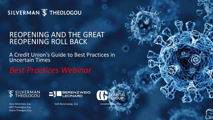 best practices webinar