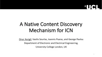 A    A  Nati  tive    e  Con  Conten  ent    t  Di  Disc  scover  ery