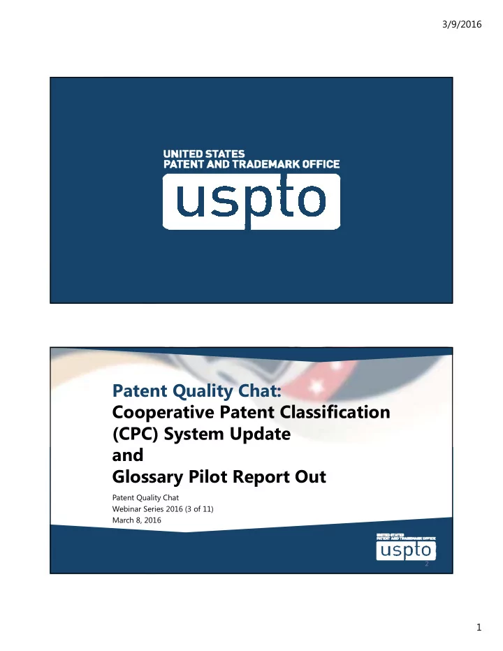 patent quality chat cooperative patent classification cpc