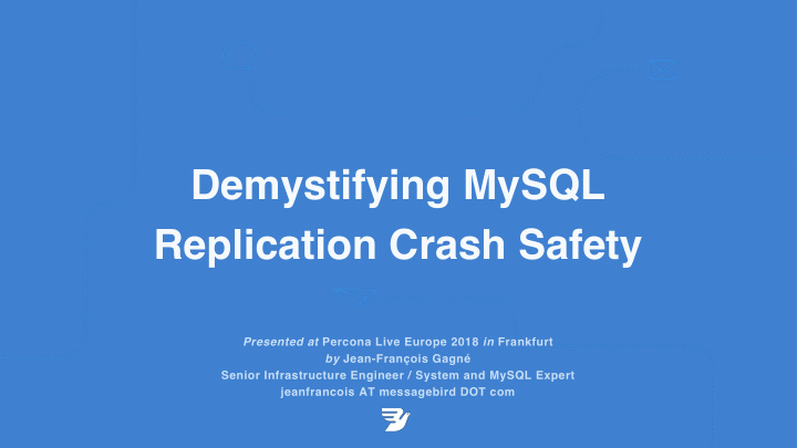 demystifying mysql replication crash safety