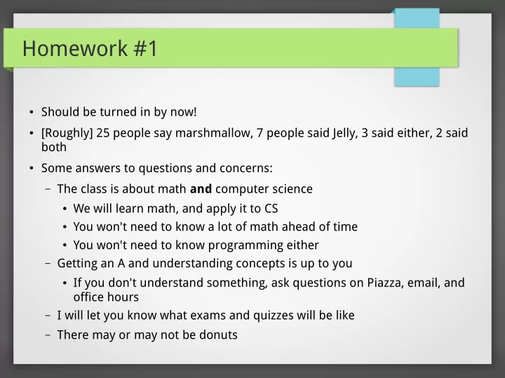 homework 1