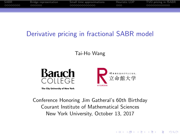 derivative pricing in fractional sabr model