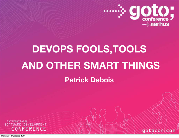 devops fools tools and other smart things