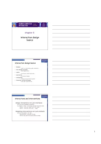 interaction design  basics  interaction design basics   design:   what it is, interventions,