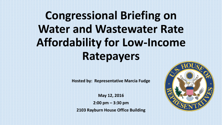 water and wastewater rate