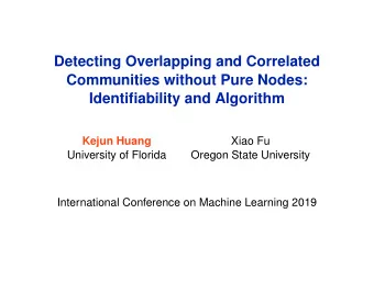 Detecting Overlapping and Correlated  Communities without Pure Nodes:  Identifiability and