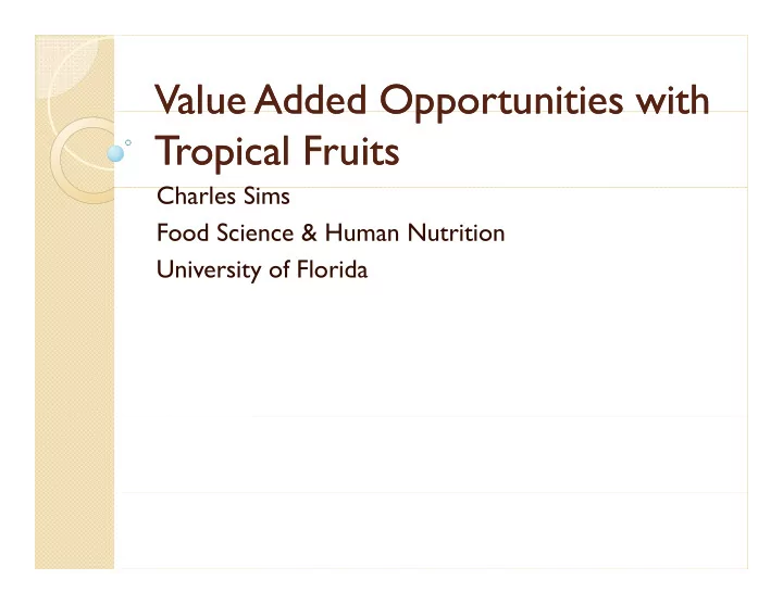 value added opportunities with value added opportunities