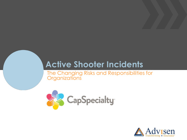 active shooter incidents
