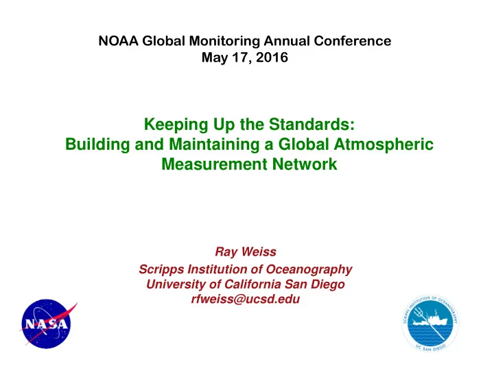 keeping up the standards building and maintaining a