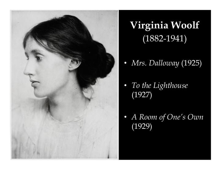 virginia woolf