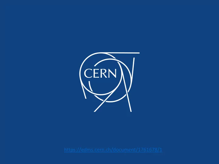 https edms cern ch document 1761678 1