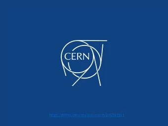 https://edms.cern.ch/document/1761678/1  Civil engineering aspects and challenges for CERNs