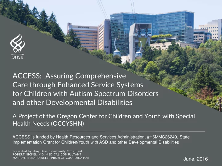 access assuring comprehensive