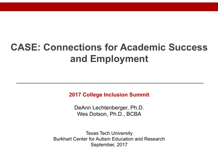 and employment