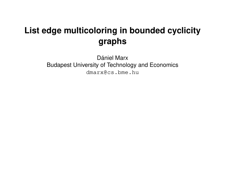 list edge multicoloring in bounded cyclicity graphs