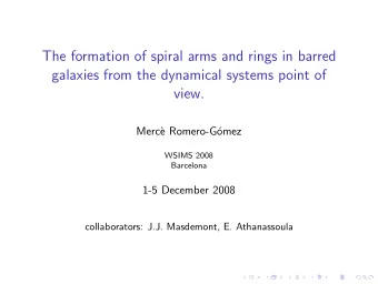 The formation of spiral arms and rings in barred  galaxies from the dynamical systems point of