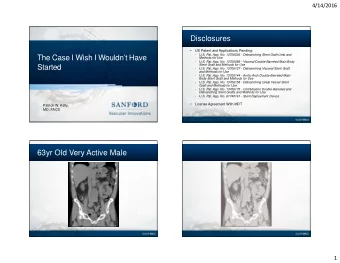 Disclosures    US Patent and Applications Pending:  U.S. Pat. App. No. 13706036 - Debranching