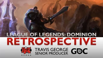 TRAVIS GEORGE  SENIOR PRODUCER ABOUT ME  TRAVIS GEORGE  SR. PRODUCER  AT  RIOT GAMES  PRODUCT