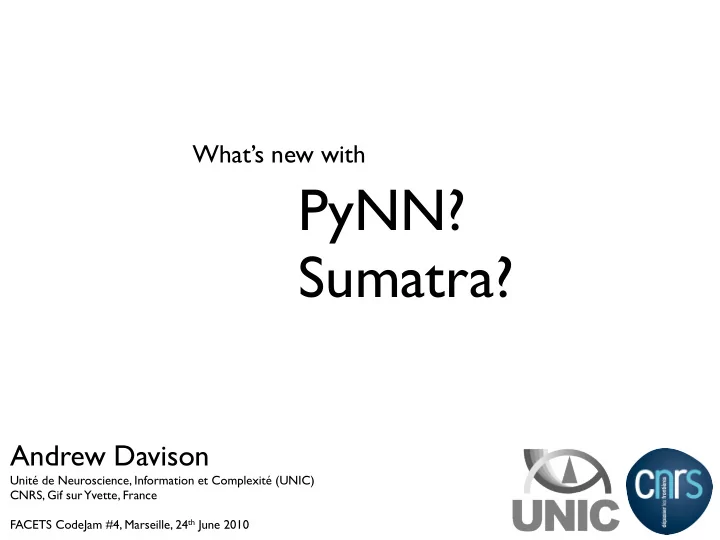 pynn sumatra