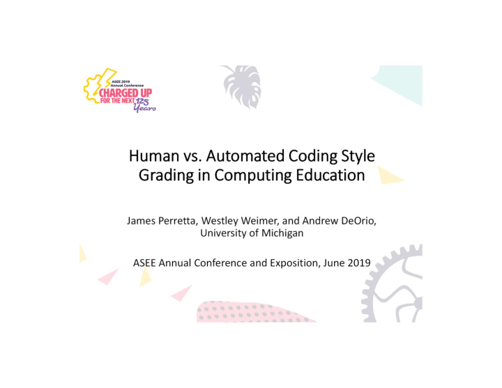 human vs automated coding style grading in computing