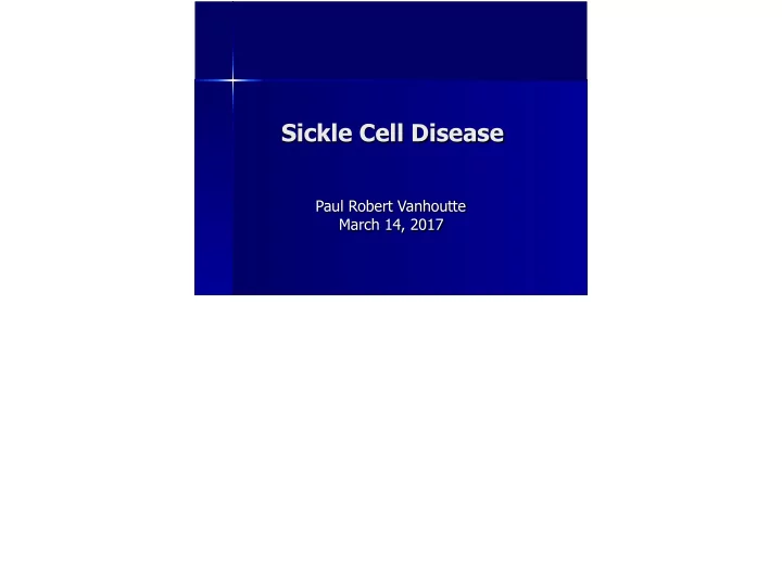 sickle cell disease