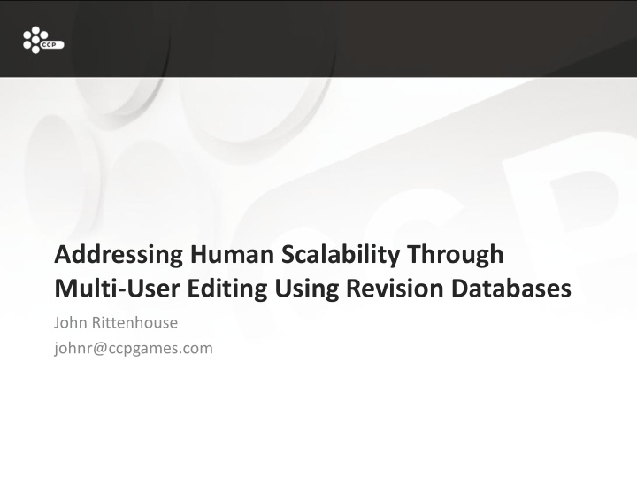 multi user editing using revision databases