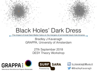 Black Holes Dark Dress  The impact of local Dark Matter halos on the mergers of primordial black