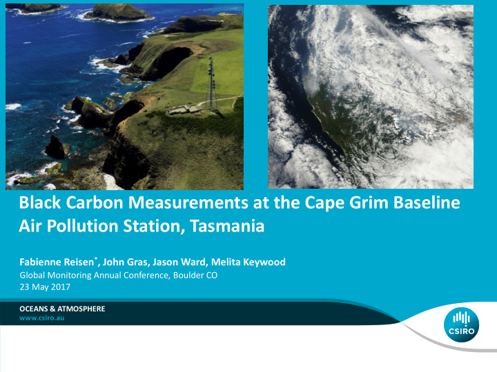 black carbon measurements at the cape grim baseline air