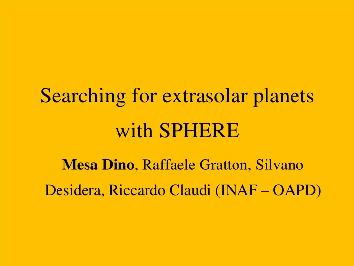 with sphere