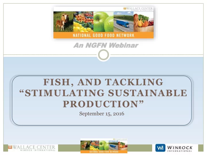 stimulating sustainable