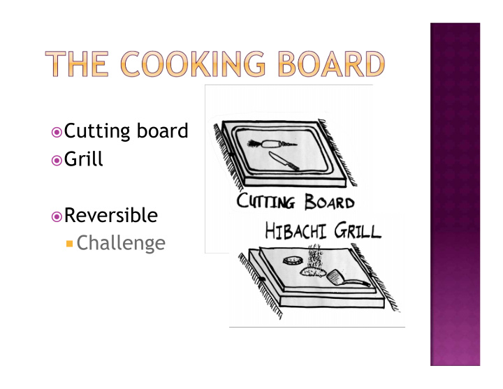 cutting board grill reversible challenge limited space