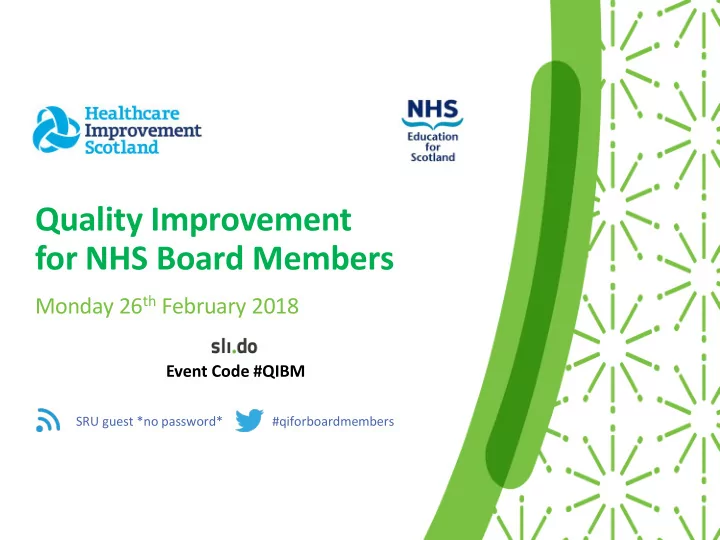 quality improvement
