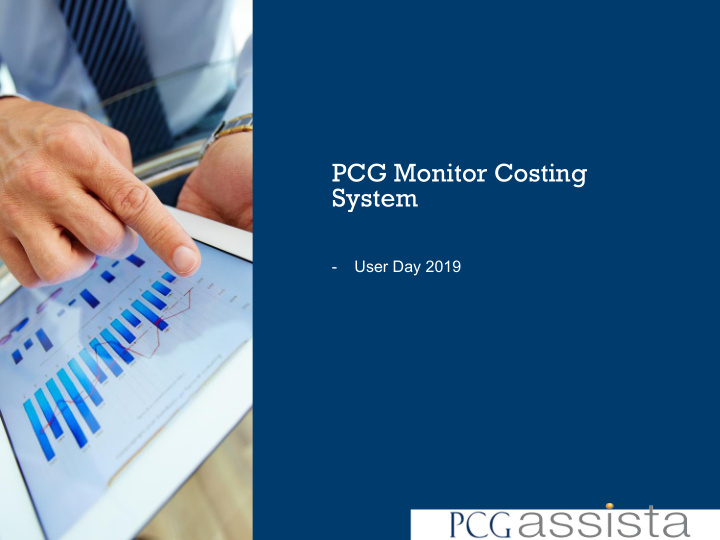 pcg monitor costing system