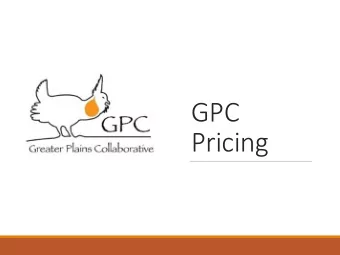 GPC  Pricing  GPC Pricing  GPC Infrastructure Cost Recovery  Network Access Fee  GPC Products