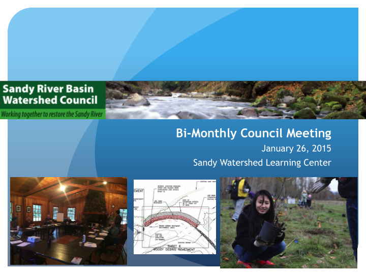 bi monthly council meeting