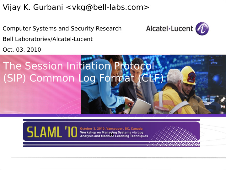 the session initiation protocol sip common log format clf