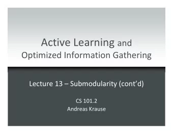 Announcements  Homework 2: Due Thursday Feb 19  Project milestone due: Feb 24  4 Pages, NIPS