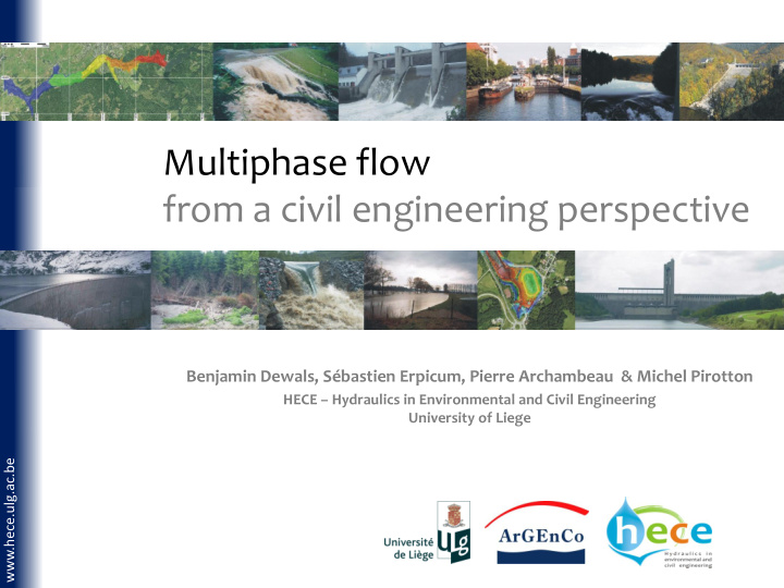 multiphase flow from a civil engineering perspective
