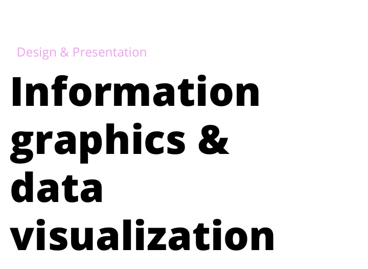 information graphics amp data visualization why visualize
