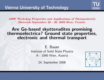 Are Ge-based skutterudites promising  thermoelectrica? Ground state properties,  electronic and