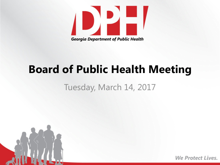 board of public health meeting