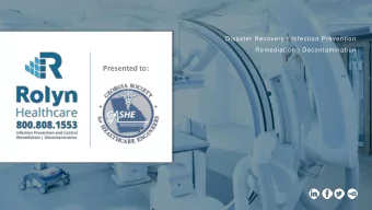 Presented to:  Coronavirus  Outbreak,  Response, and  Decontamination  800.808.1553  www.r ol yn.us