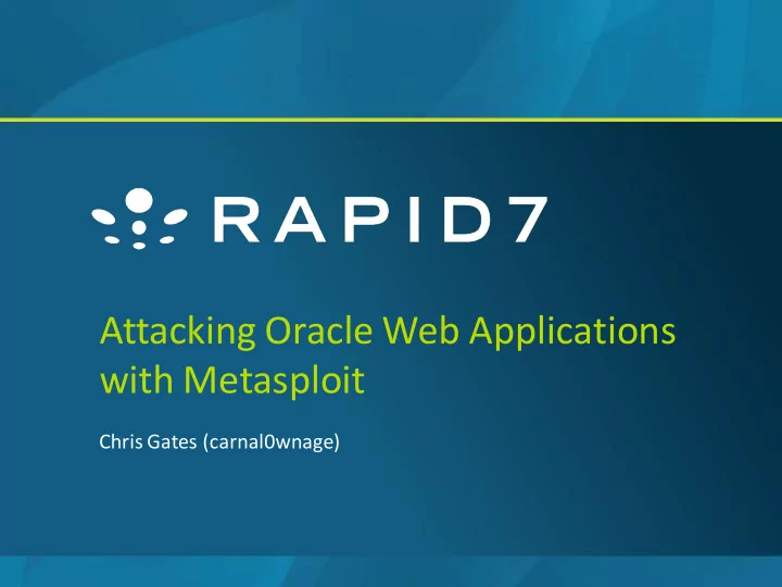 with metasploit