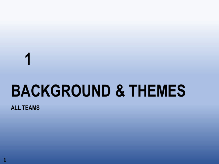1 background themes