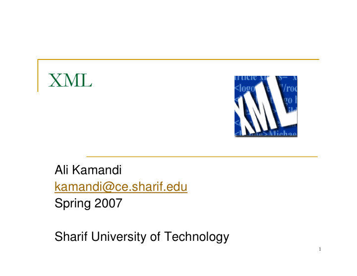 ali kamandi kamandi ce sharif edu spring 2007 sharif