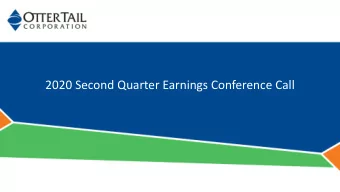 2020 Second Quarter Earnings Conference Call  R  FORWARD-LOOKING STATEMENT  This presentation