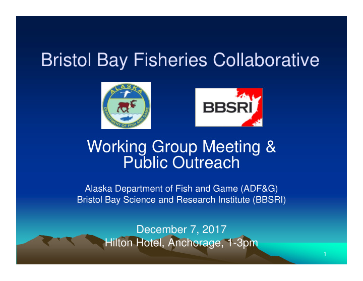 bristol bay fisheries collaborative