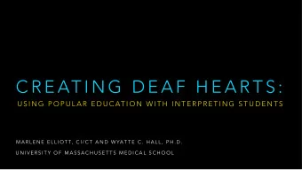 1. E X P E R I E N C E  P O P U L A R  E D U C AT I O N  2. C O N C E P T U A L I Z E  I T S  A P P